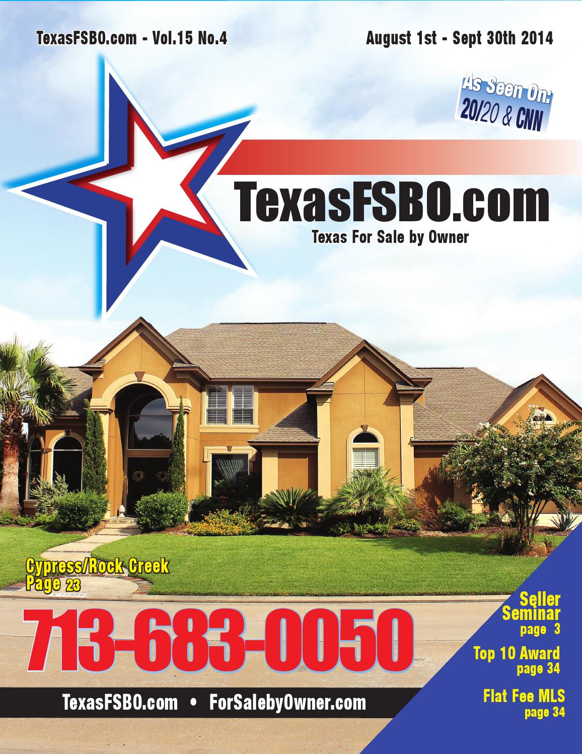 Sept fsbo by Texas FSBO Issuu