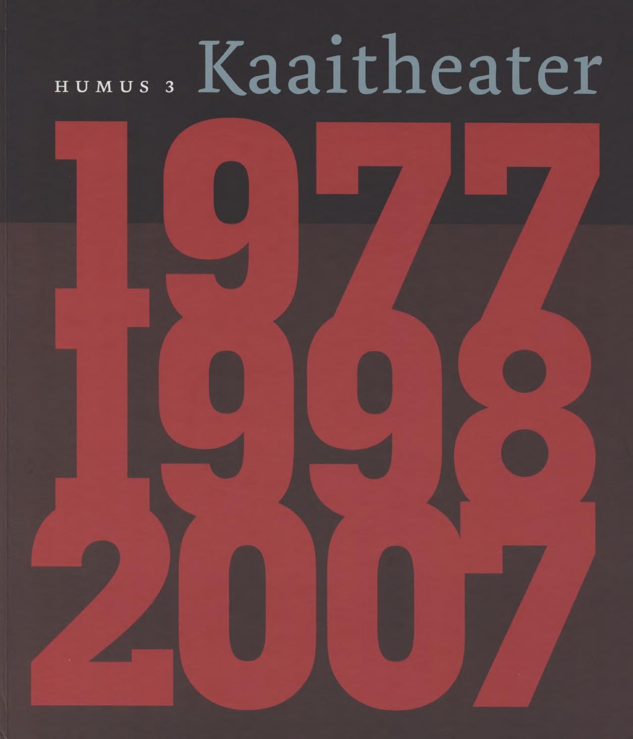 Humus 3 By Kaaitheater Issuu