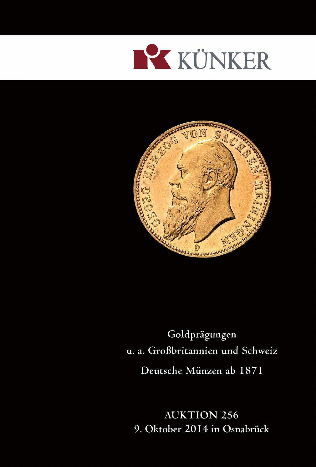 Auction 256 Künker by Fritz Rudolf Kuenker GmbH & Co. KG - Issuu