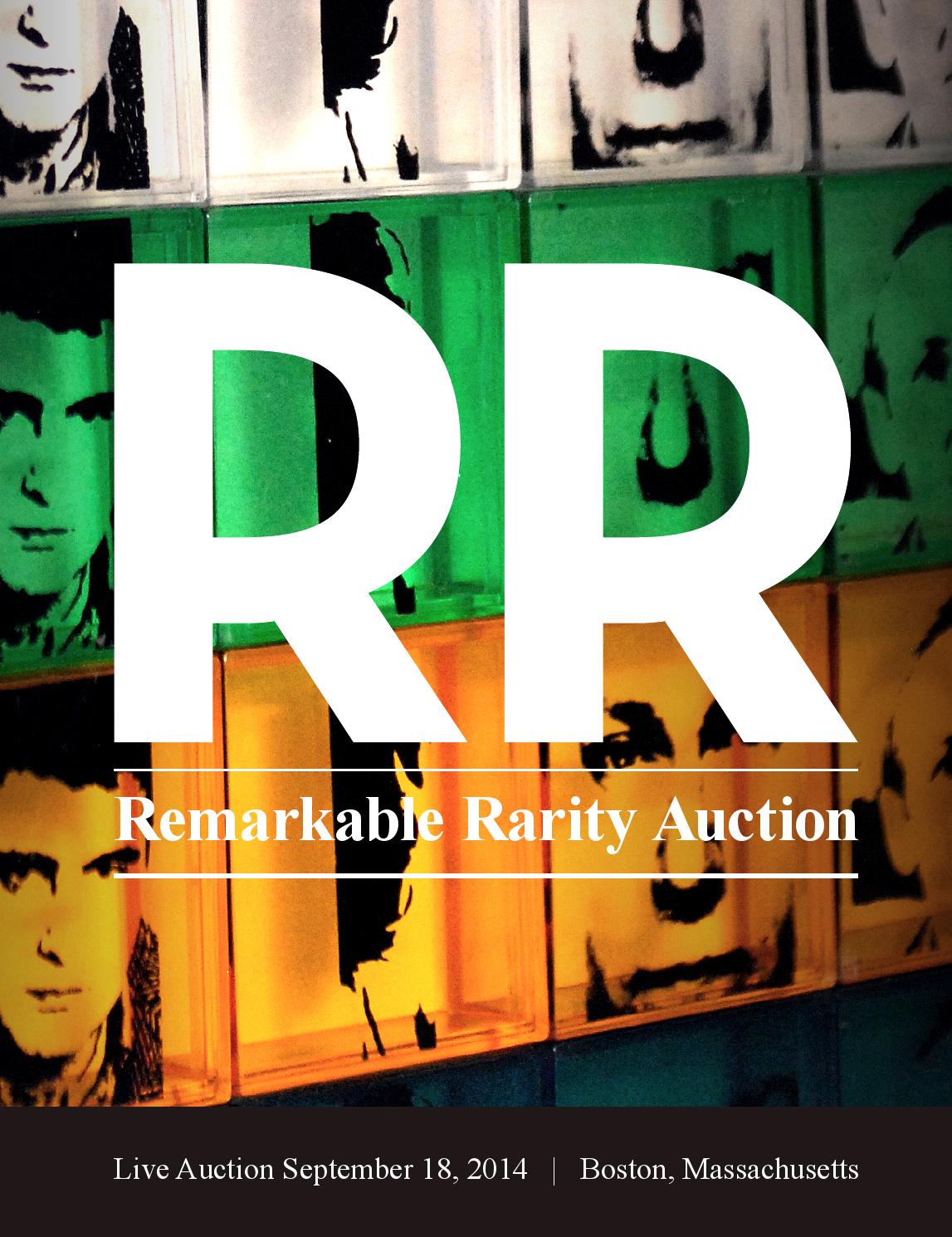 RR Auction Remarkable Rarity Auction by RR Auction Issuu