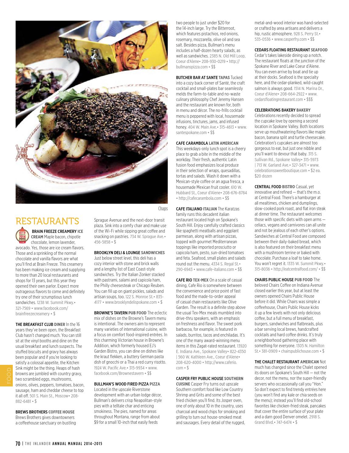 Annual Manual 2014 By The Inlander Issuu