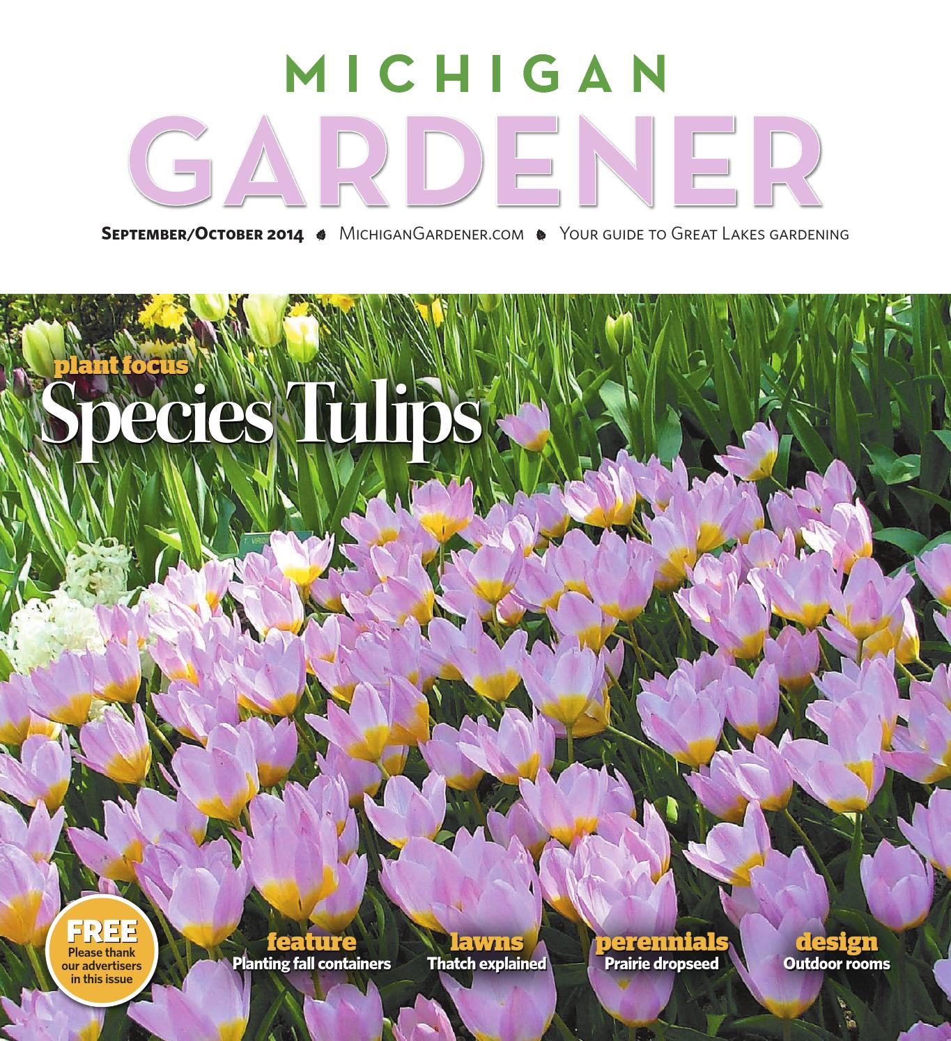 Michigan Gardener September / October 2014 by Michigan Gardener Issuu