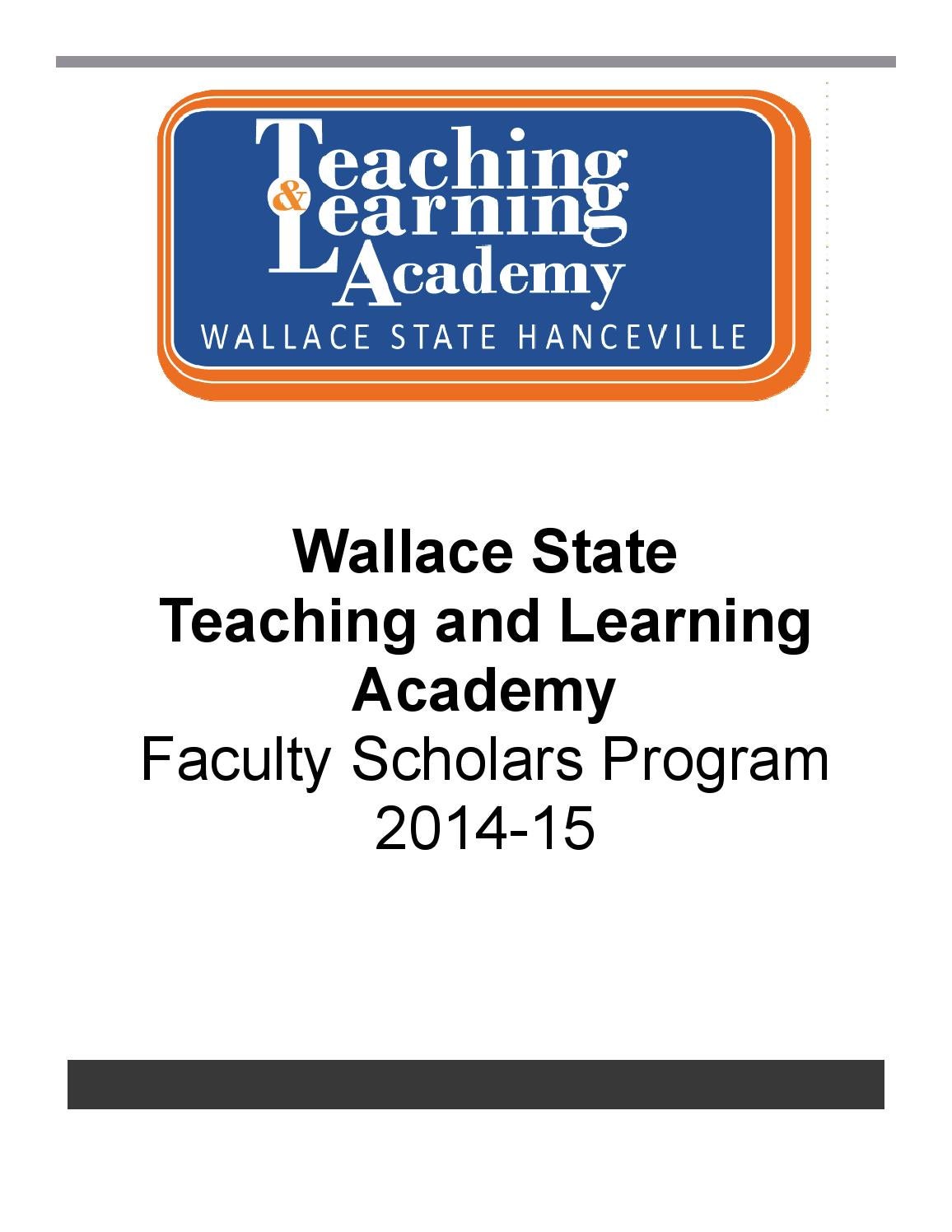 Teaching & Learning Academy by Wallace State Community College Issuu