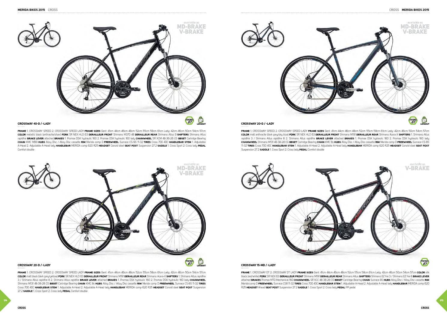 MERIDA BIKES 2015 - inernational version by MERIDA & CENTURION