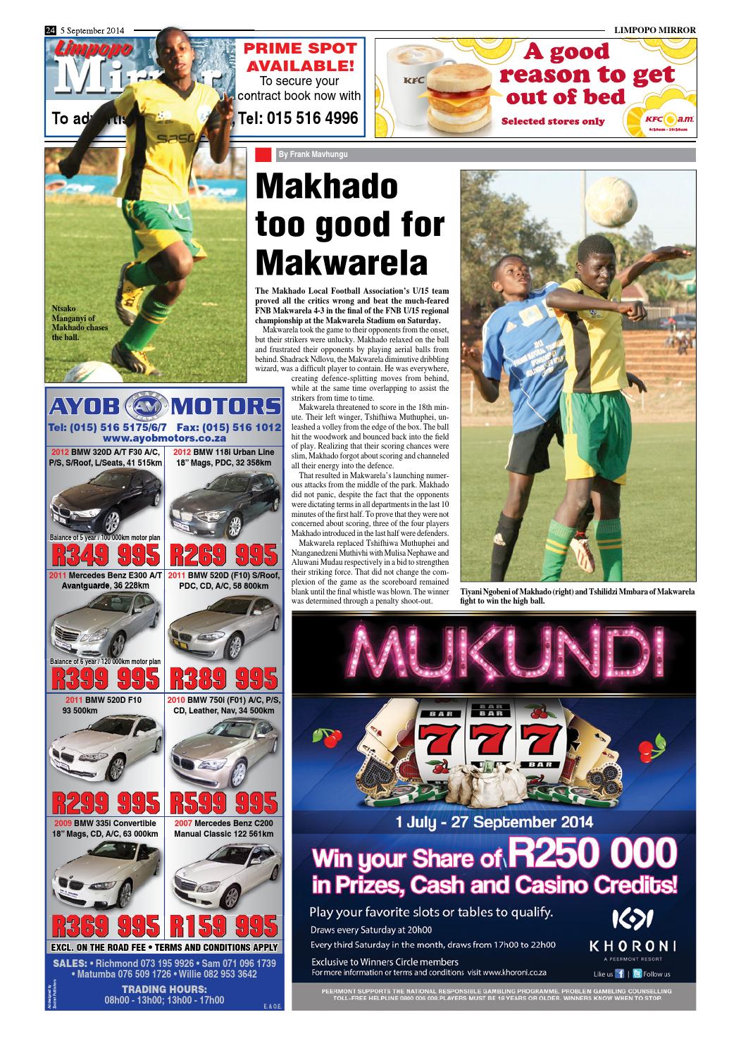 5 September 2014 Limpopo Mirror by Issuu