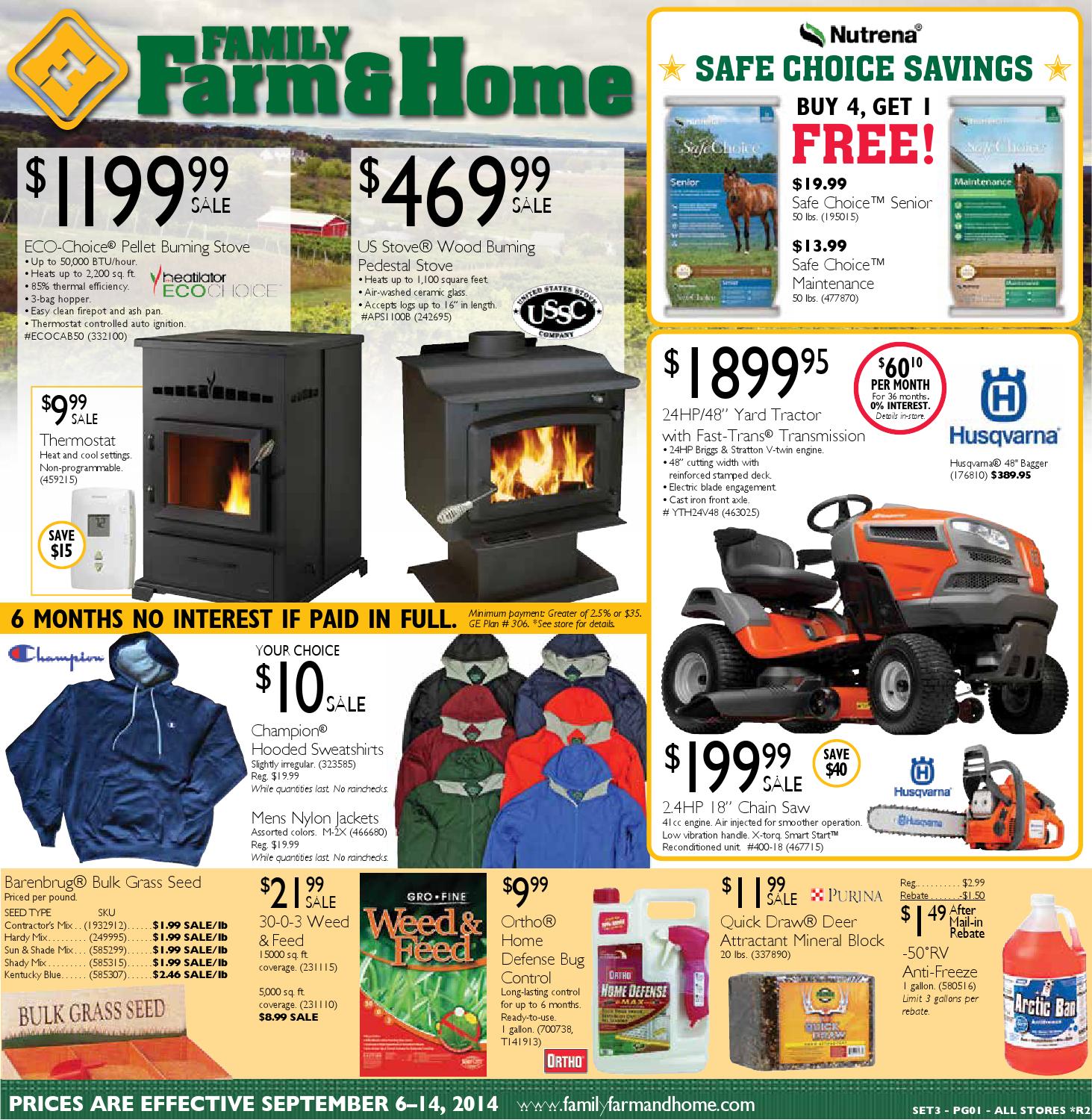 Archived, Inactive Ad Family Farm & Home SET3 Ad (Effective Sept. 614