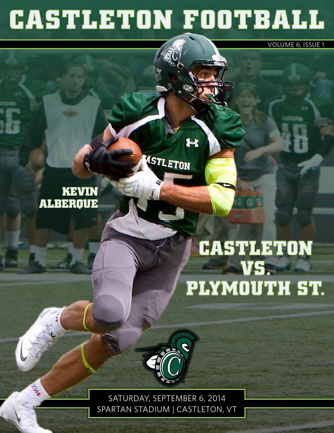 Castleton vs Plymouth State Football Game Program by Castleton ...