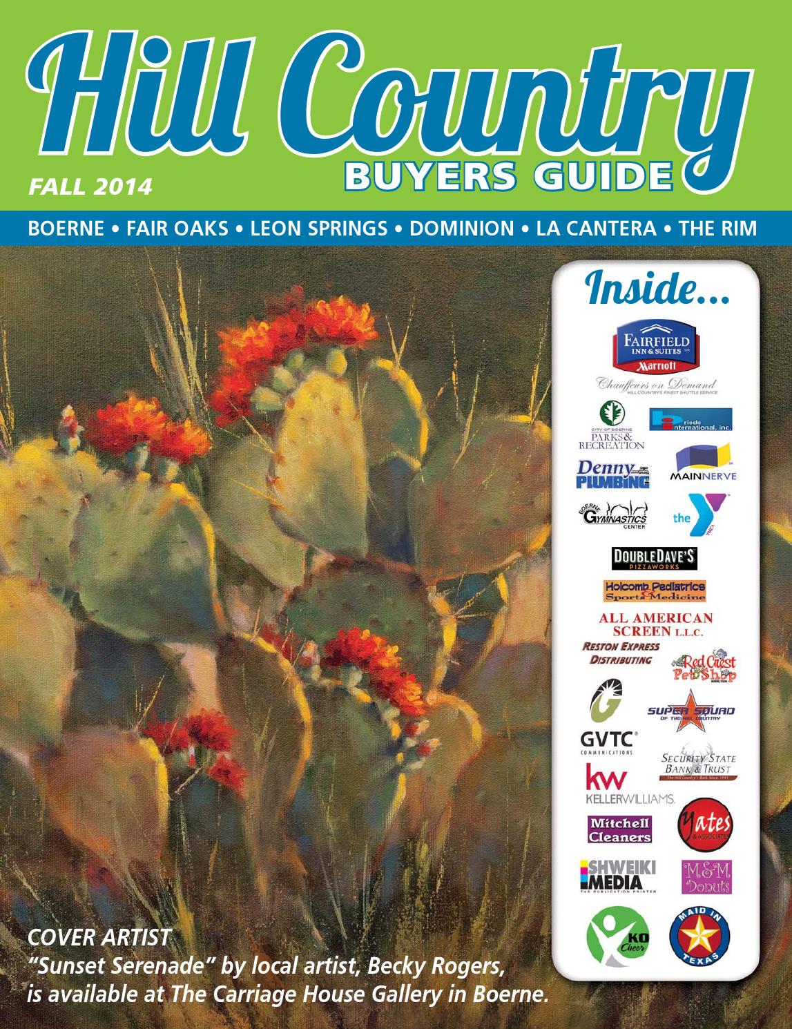 Hill Country Buyers Guide by Digital Publisher Issuu
