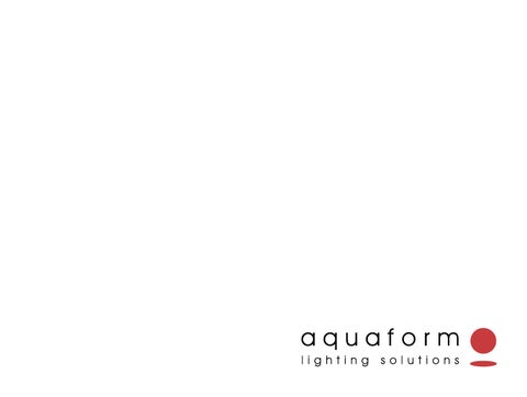 ARDENA 灯饰目录 · Aquaform 第 3 页