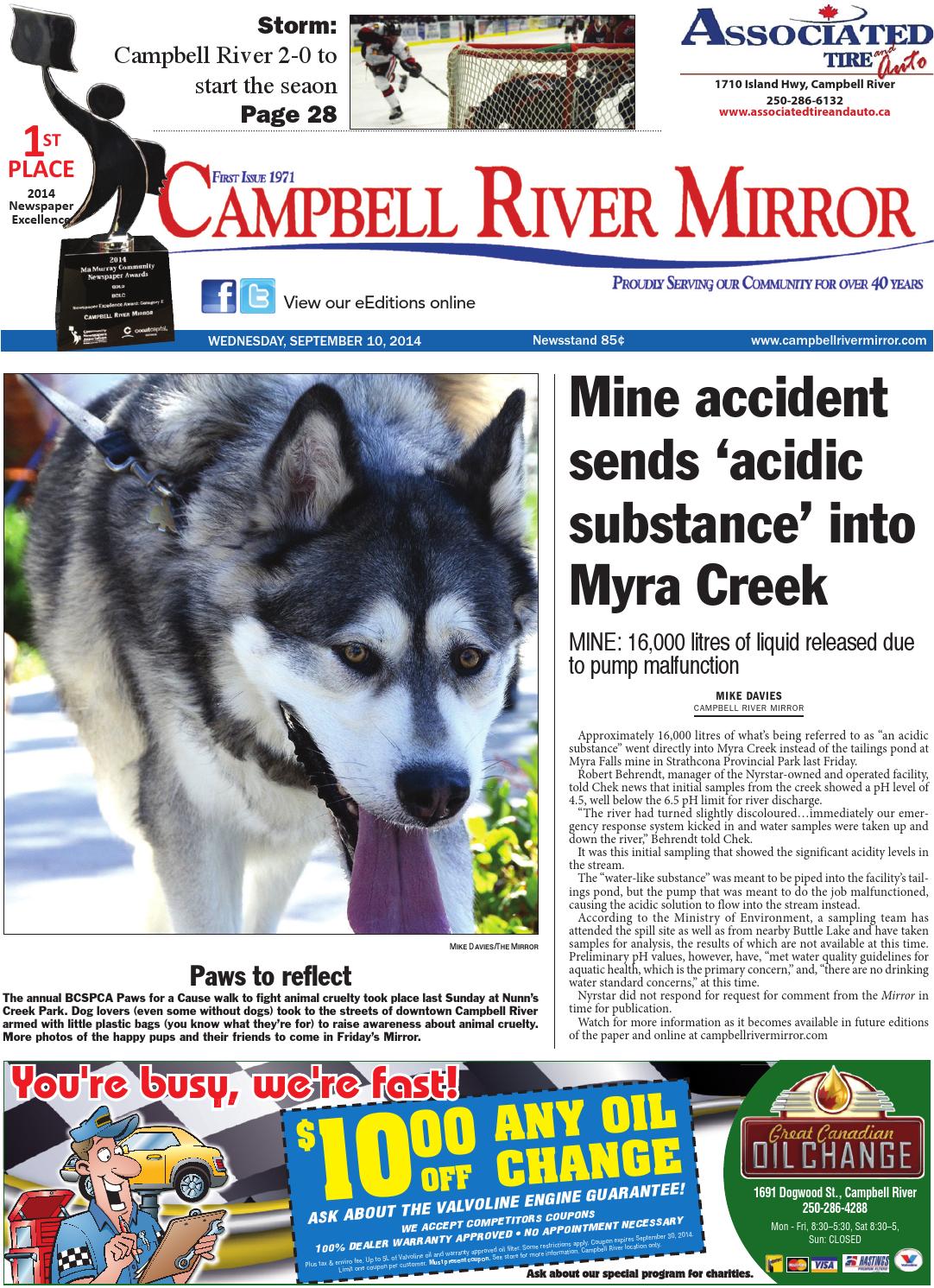 Campbell River Mirror, September 10, 2014 by Black Press Media Group
