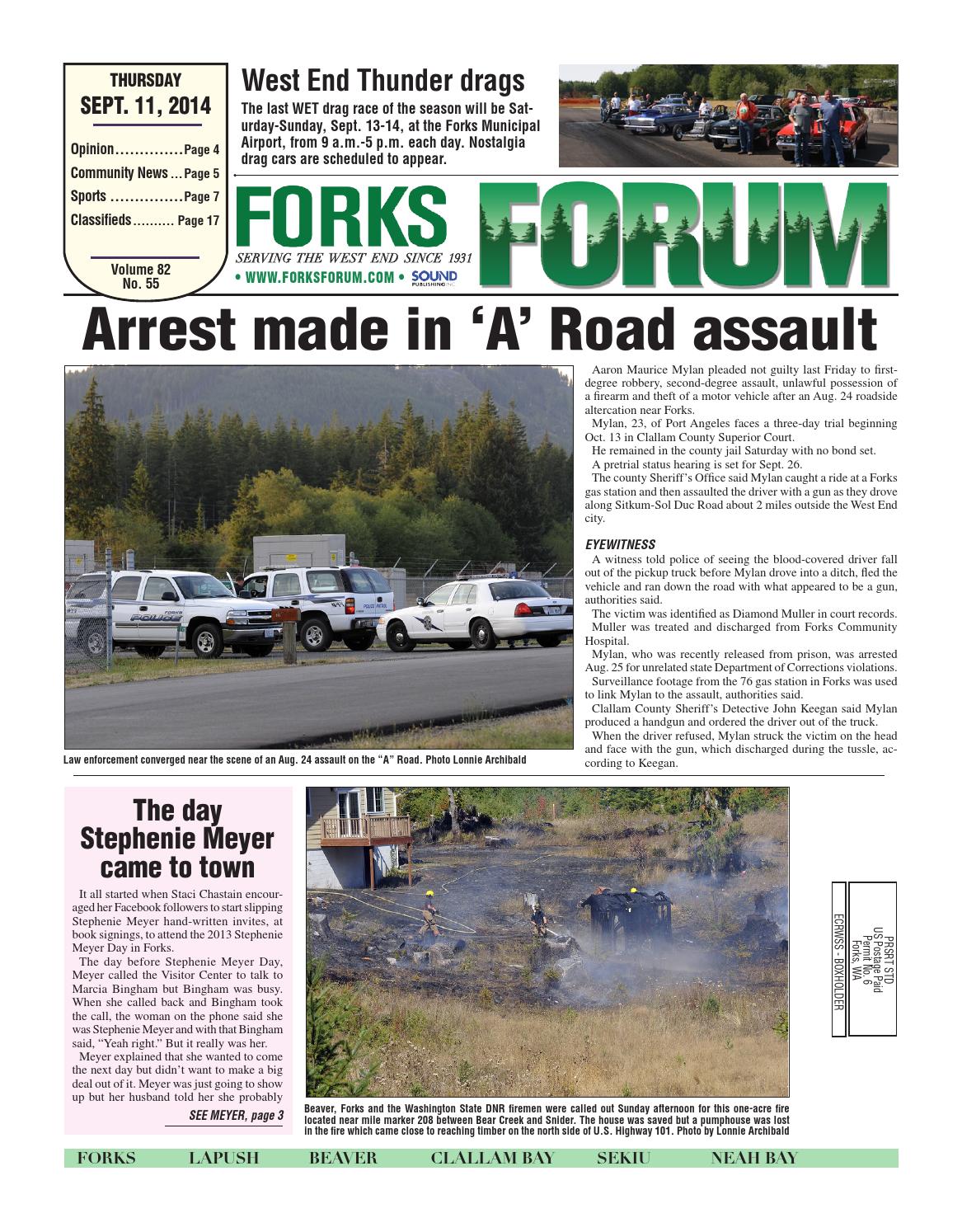 Forks Forum, September 11, 2014 by Sound Publishing Issuu