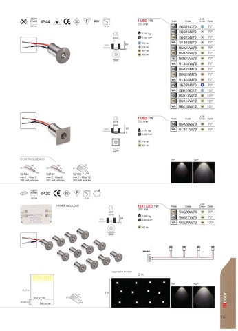 ARDENA 灯饰目录 · I- LED operative 2014 第 21 页