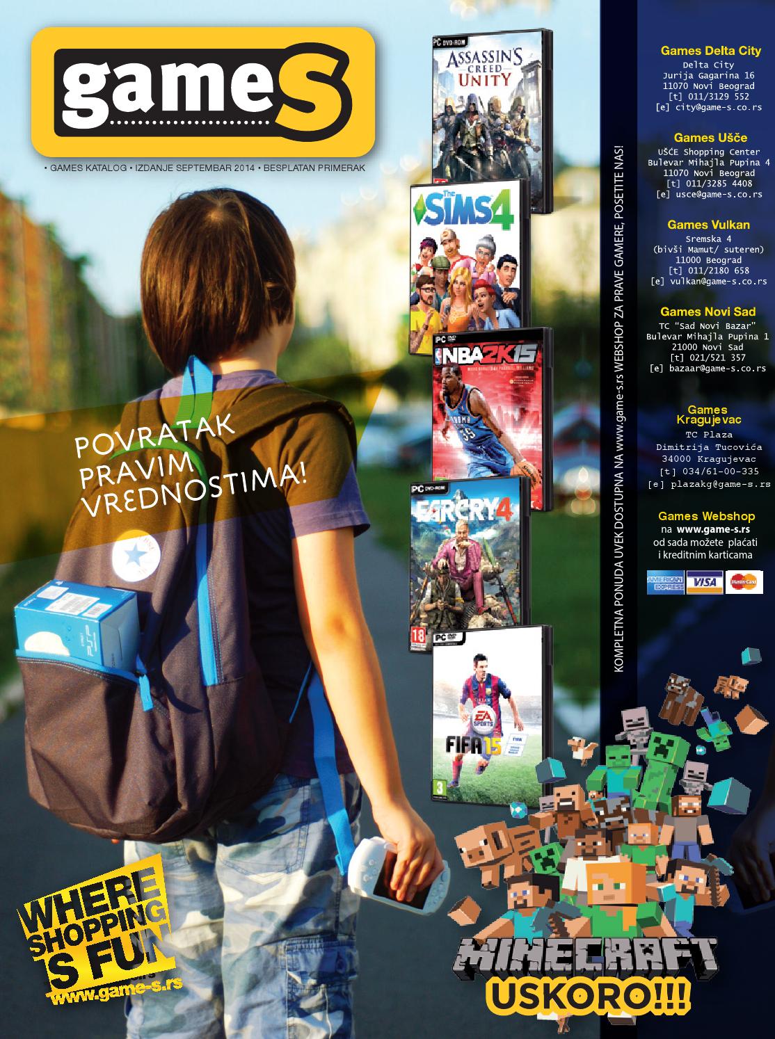 Katalog septembar 2014 by GameS Issuu
