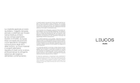 ARDENA 灯饰目录 · Leucos cat studio 第 3 页
