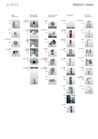 ARDENA 灯饰目录 · Simes 2013 第 4 页