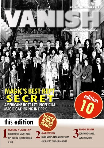 vanish international magic magazine