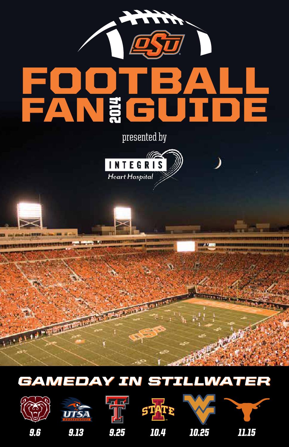 OSU Football Fan Guide 2014 by Oklahoma State Issuu