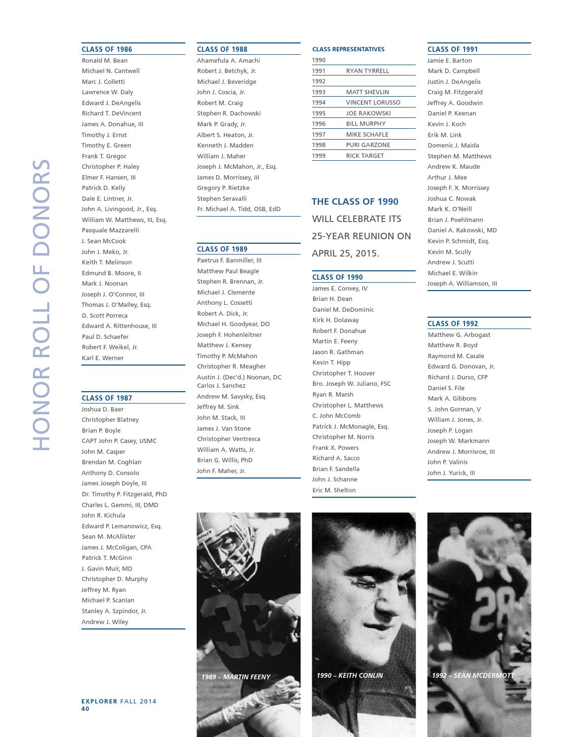 Explorer Magazine Fall 14 By La Salle College High School Issuu