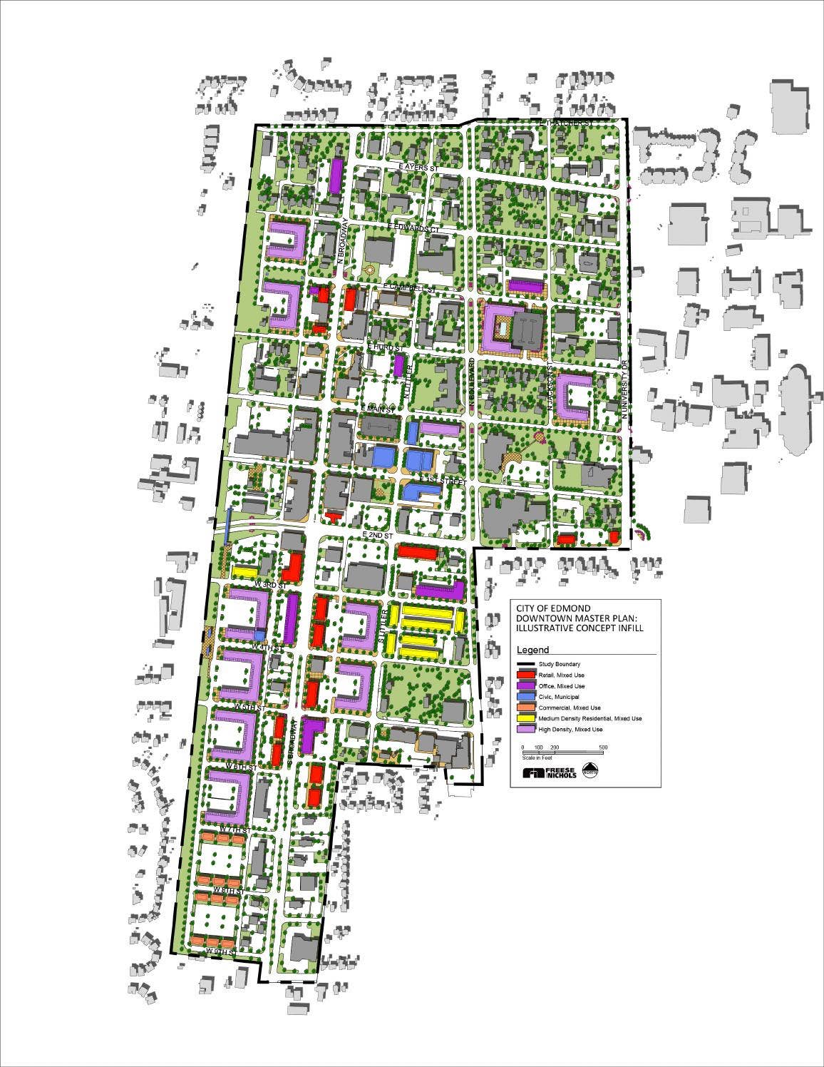 Downtown Master Plan 2014 by City of Edmond - Issuu