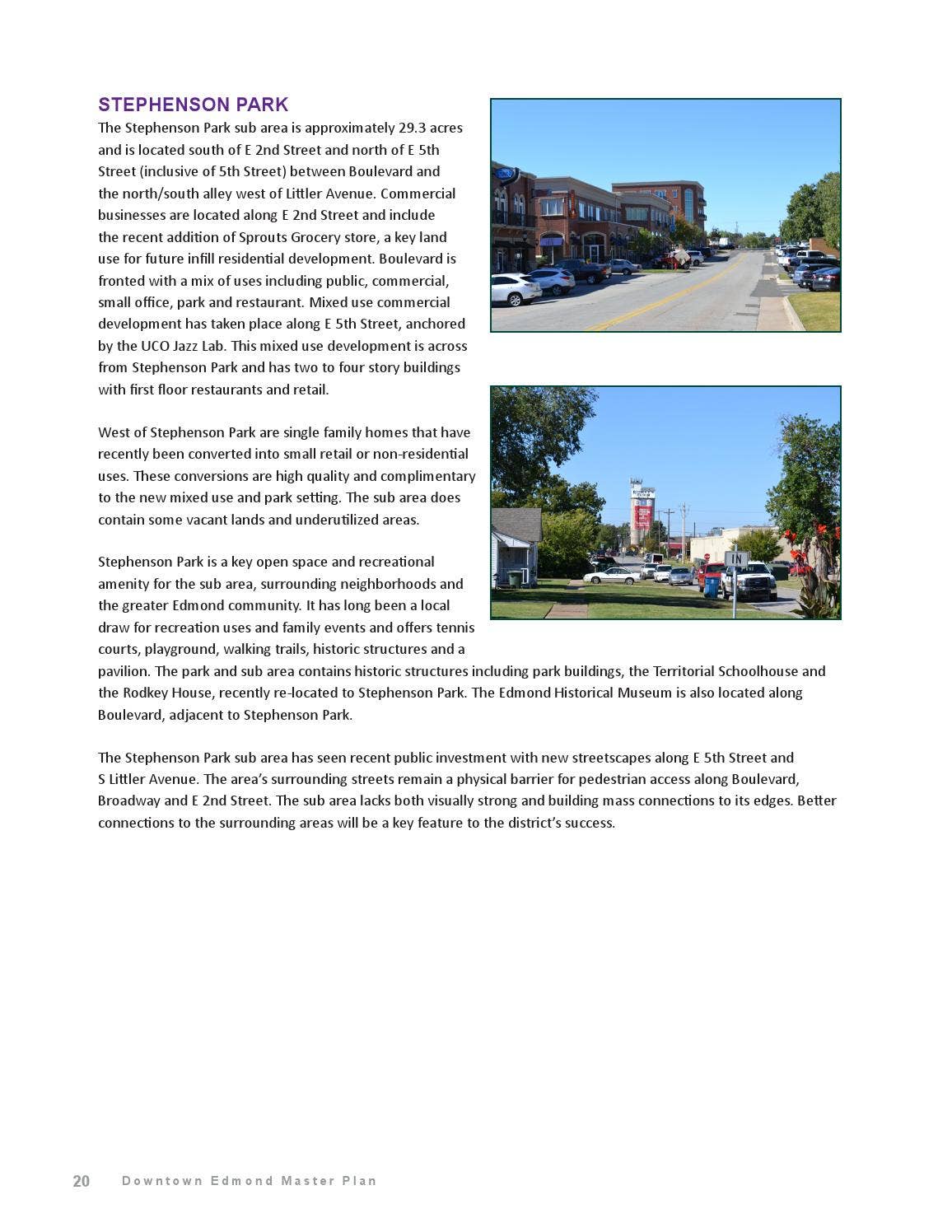 Downtown Master Plan 2014 by City of Edmond - Issuu