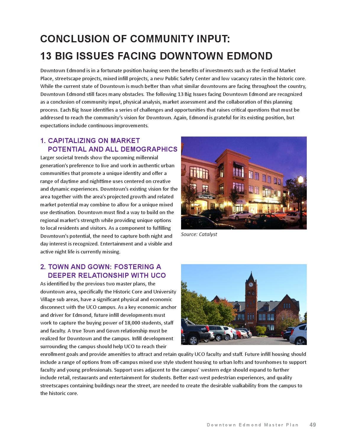 Downtown Master Plan 2014 by City of Edmond - Issuu