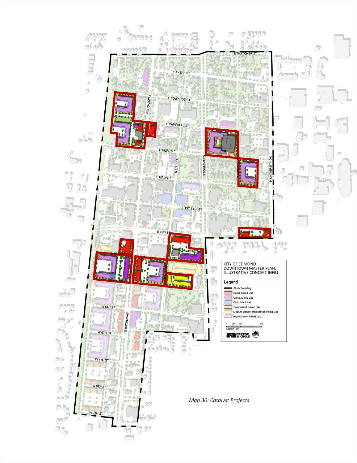 Downtown Master Plan 2014 by City of Edmond - Issuu