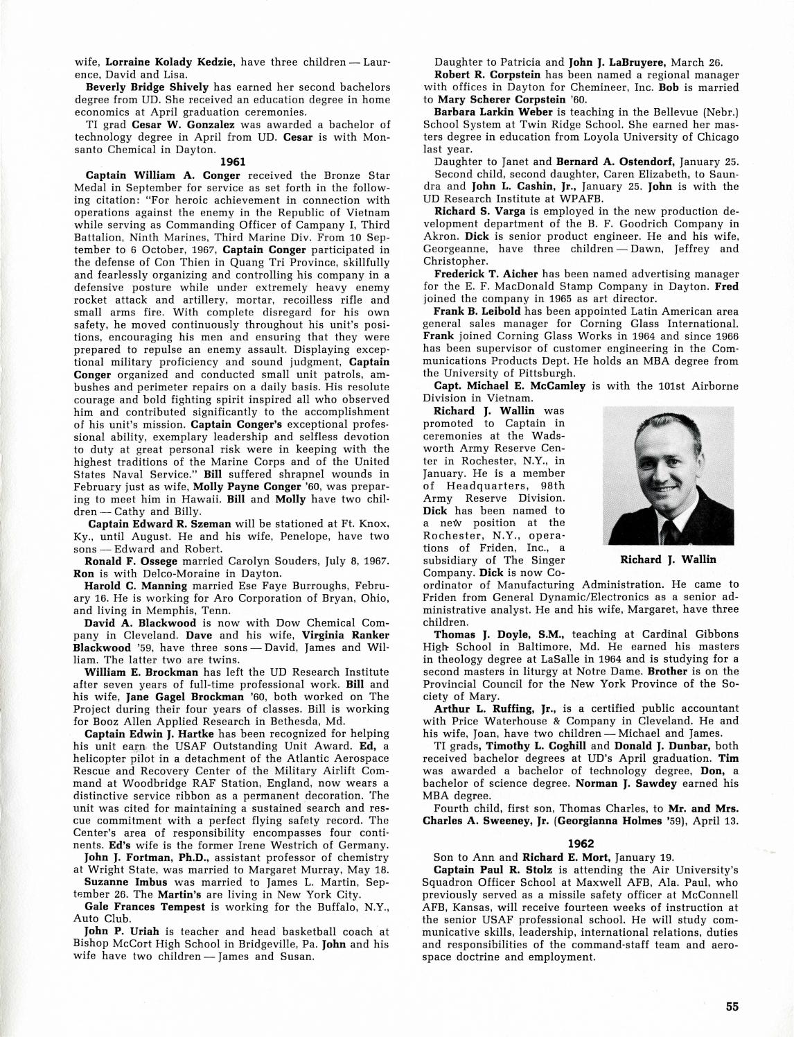 The University of Dayton Alumnus, June picture