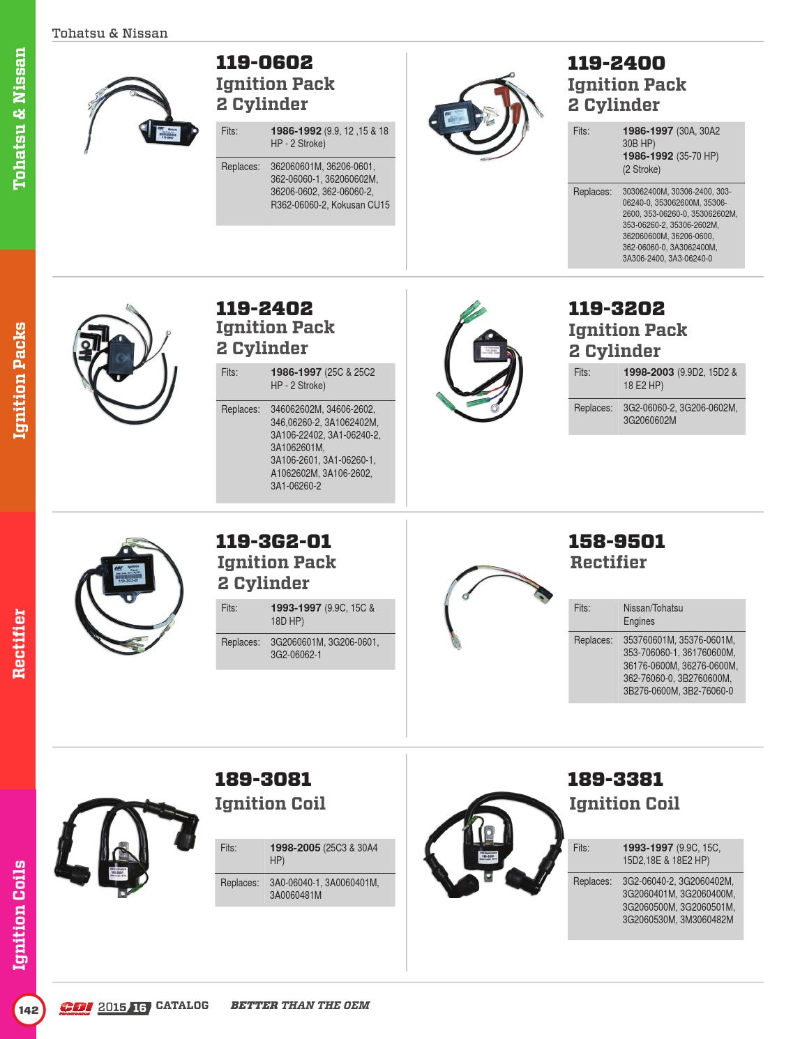 Marine Ignition System CDI Electronics N-LIM 4-8 Power Pack