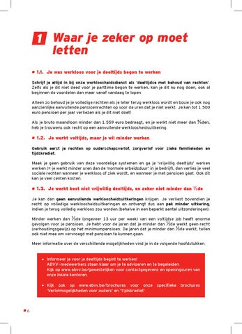 recht op minder werken recht op minder werken