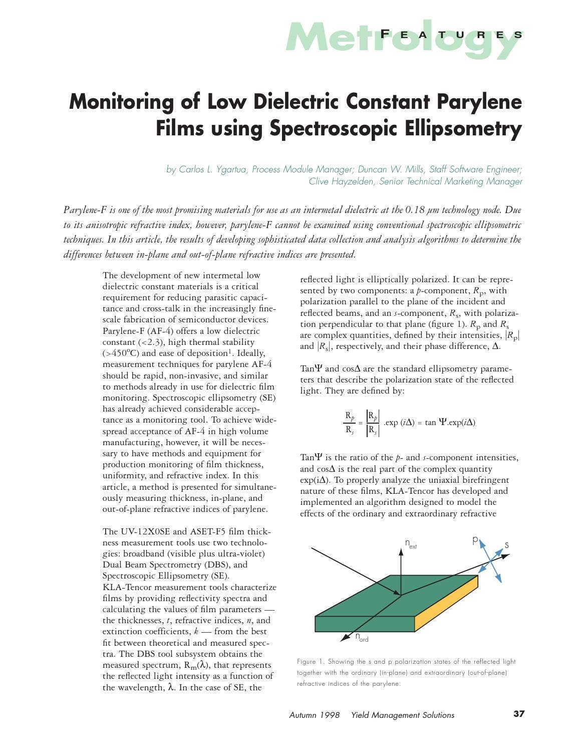 Autumn98 p37 by KLA Corporation - Issuu