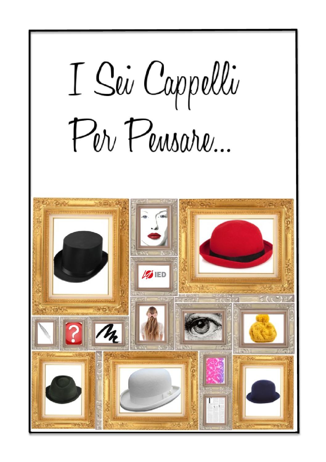 Sei Cappelli Per Pensare Esercizi Pdf
