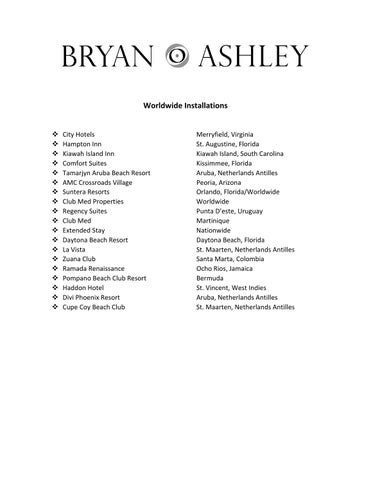 Bryan Ashley Upholstery 家具目录 第 2 页