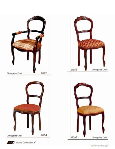 实木 Chairs 家具目录 第 16 页