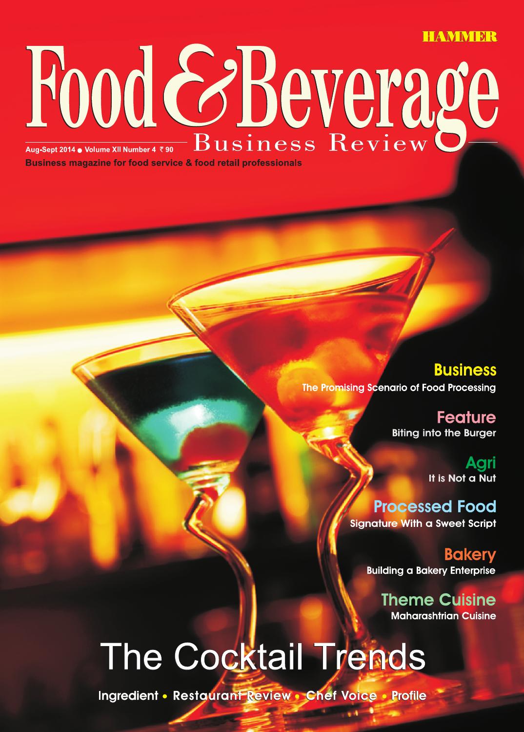 Food & Beverage Business Review (AugSep 2014) by Food & Beverage