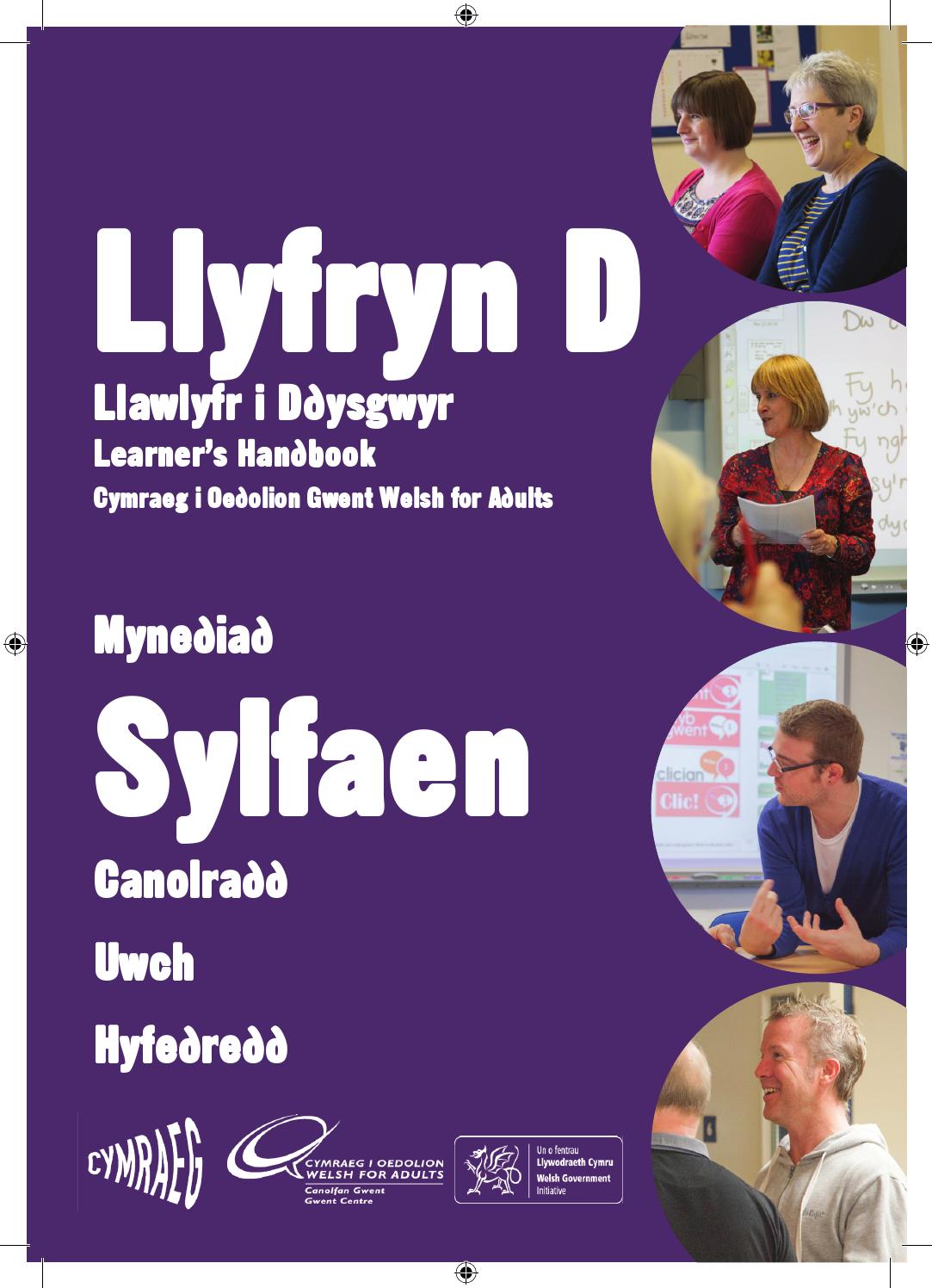 Llyfryn D Sylfaen by Learn Welsh Gwent Dysgu Cymraeg Gwent Issuu