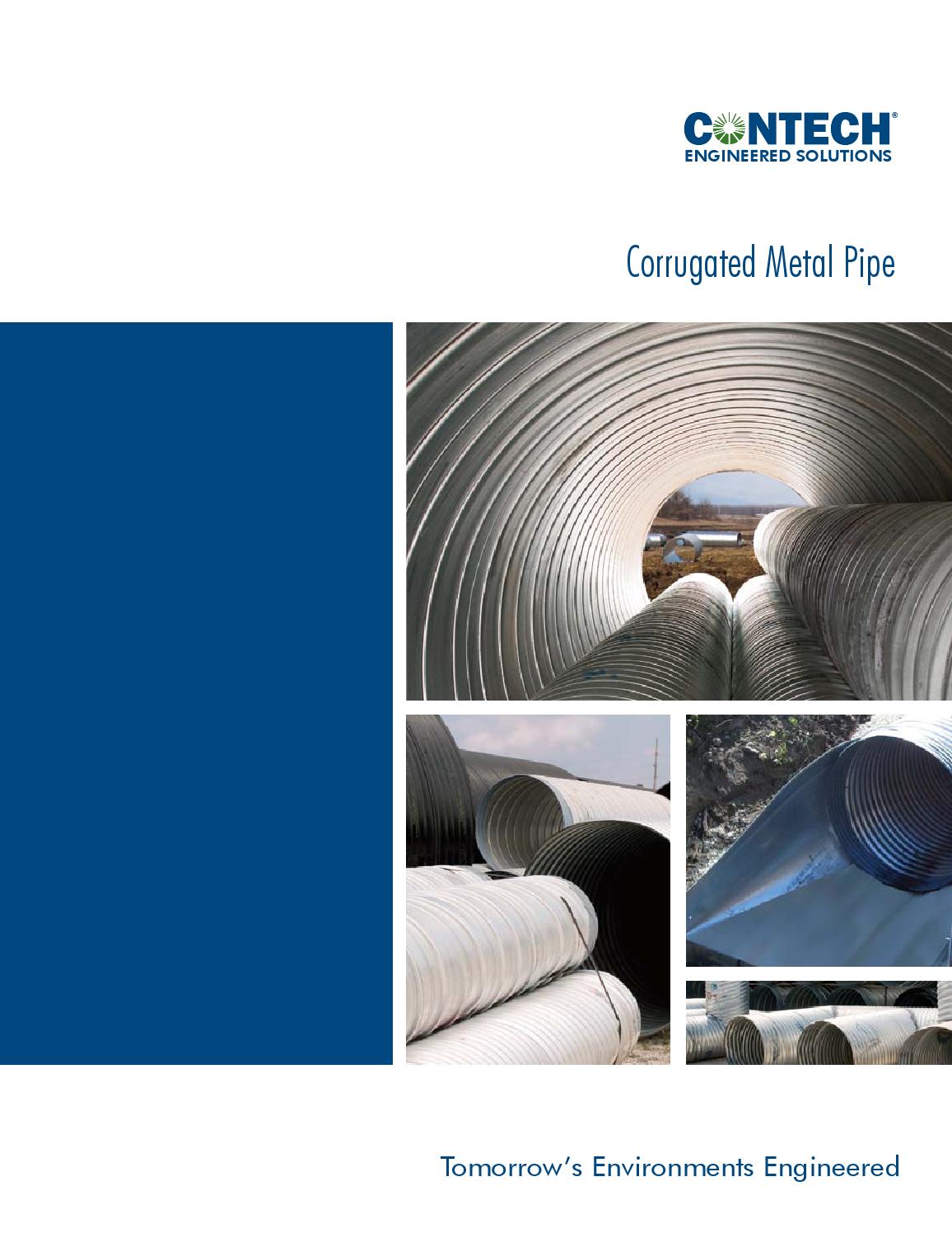 Corrugated Metal Pipe Solutions By Contech By Contech Engineered
