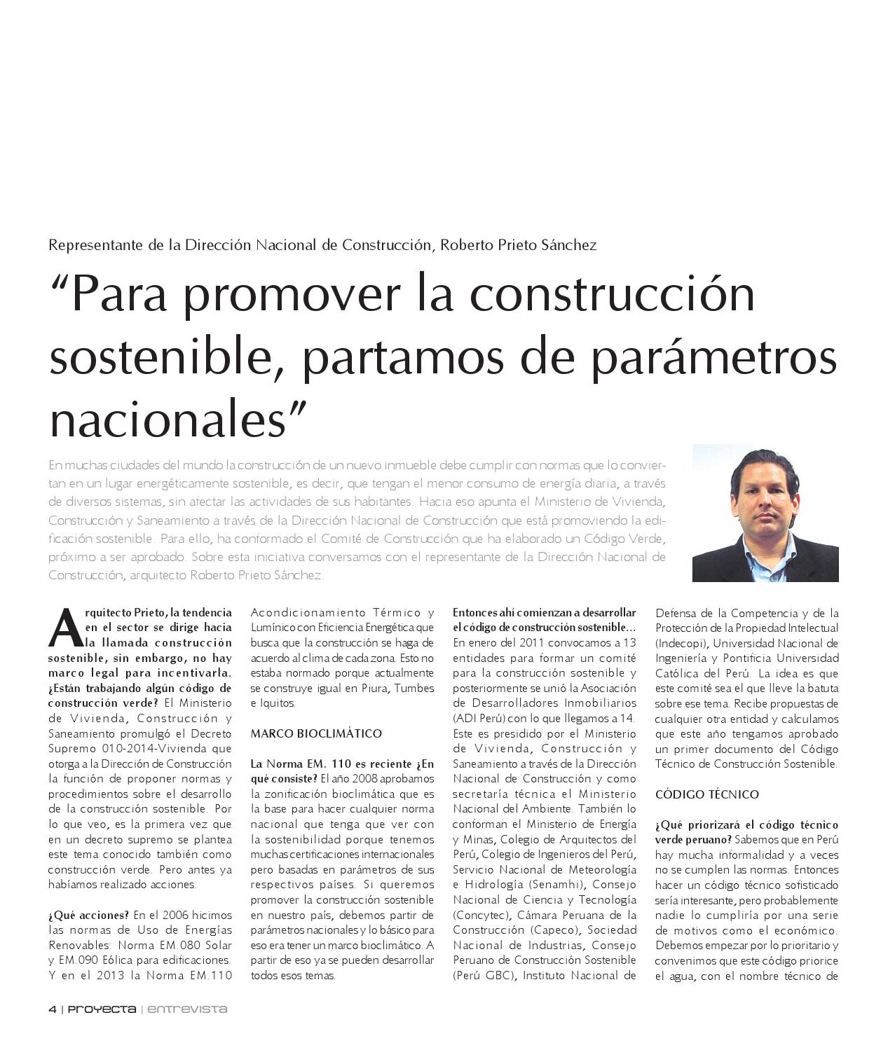 REVISTA PROYECTA ED. 28. LimaPerú. by