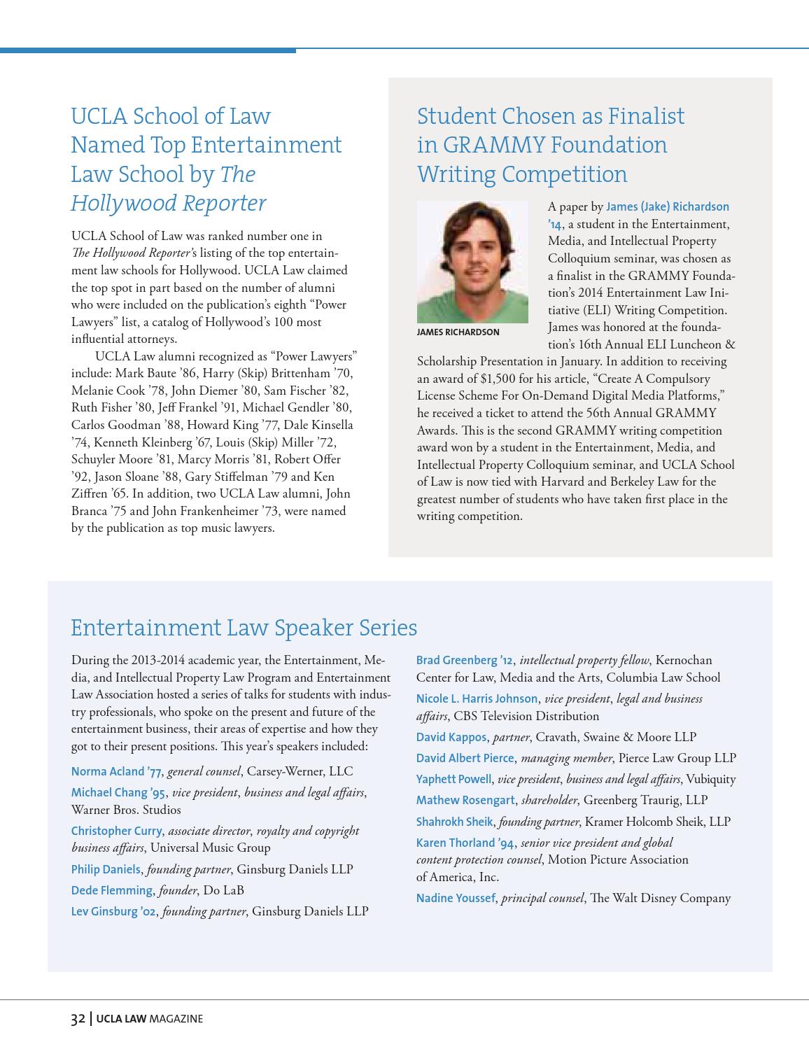 UCLA Law Magazine Fall 2014 by UCLA Law Issuu