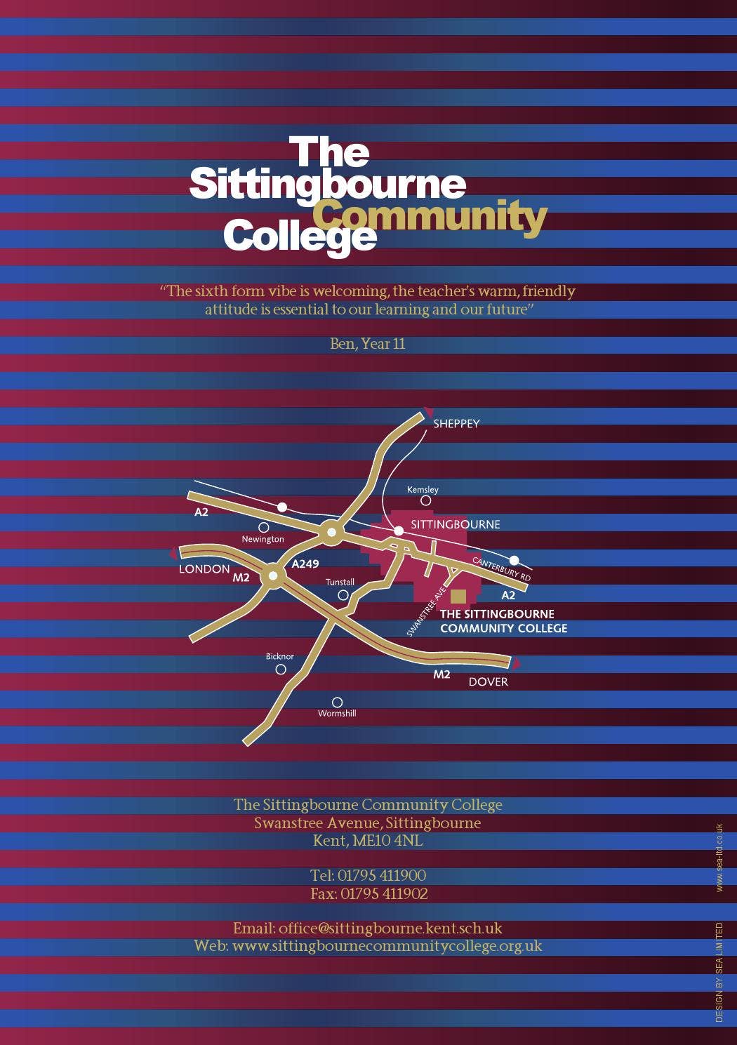 Sittingborne Rdc Sittingbourne Community College Sixth Form Prospectus by SEA Marketing ...