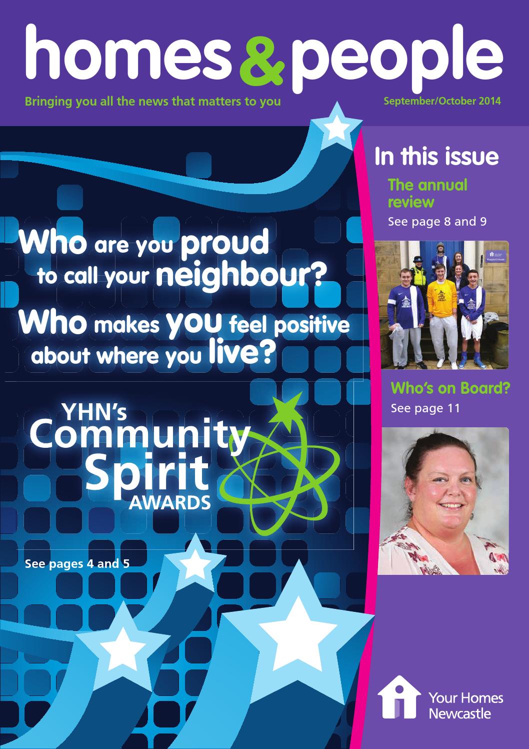Homes & People September/October 2014 by Your Homes Newcastle Issuu