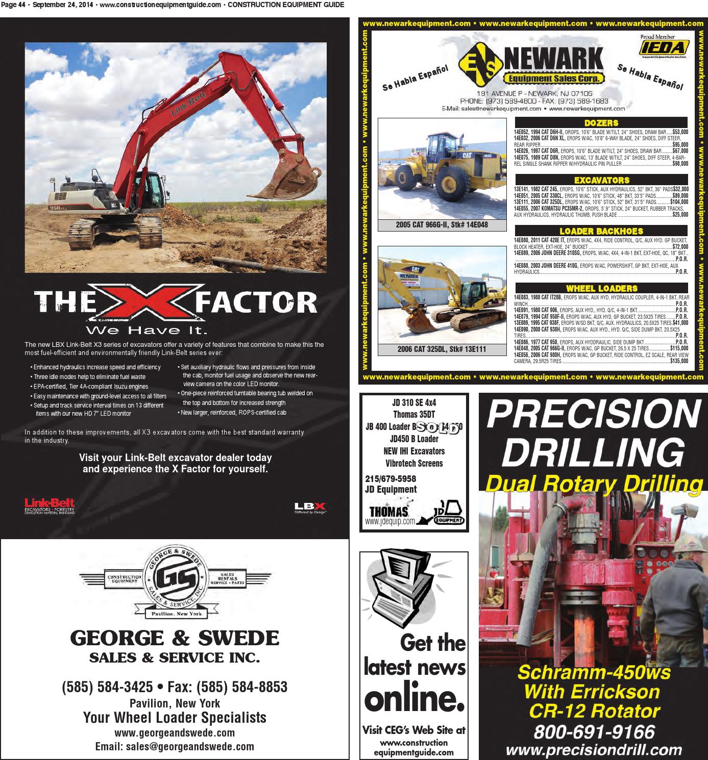 Northeast 20 2014 by Construction Equipment Guide Issuu
