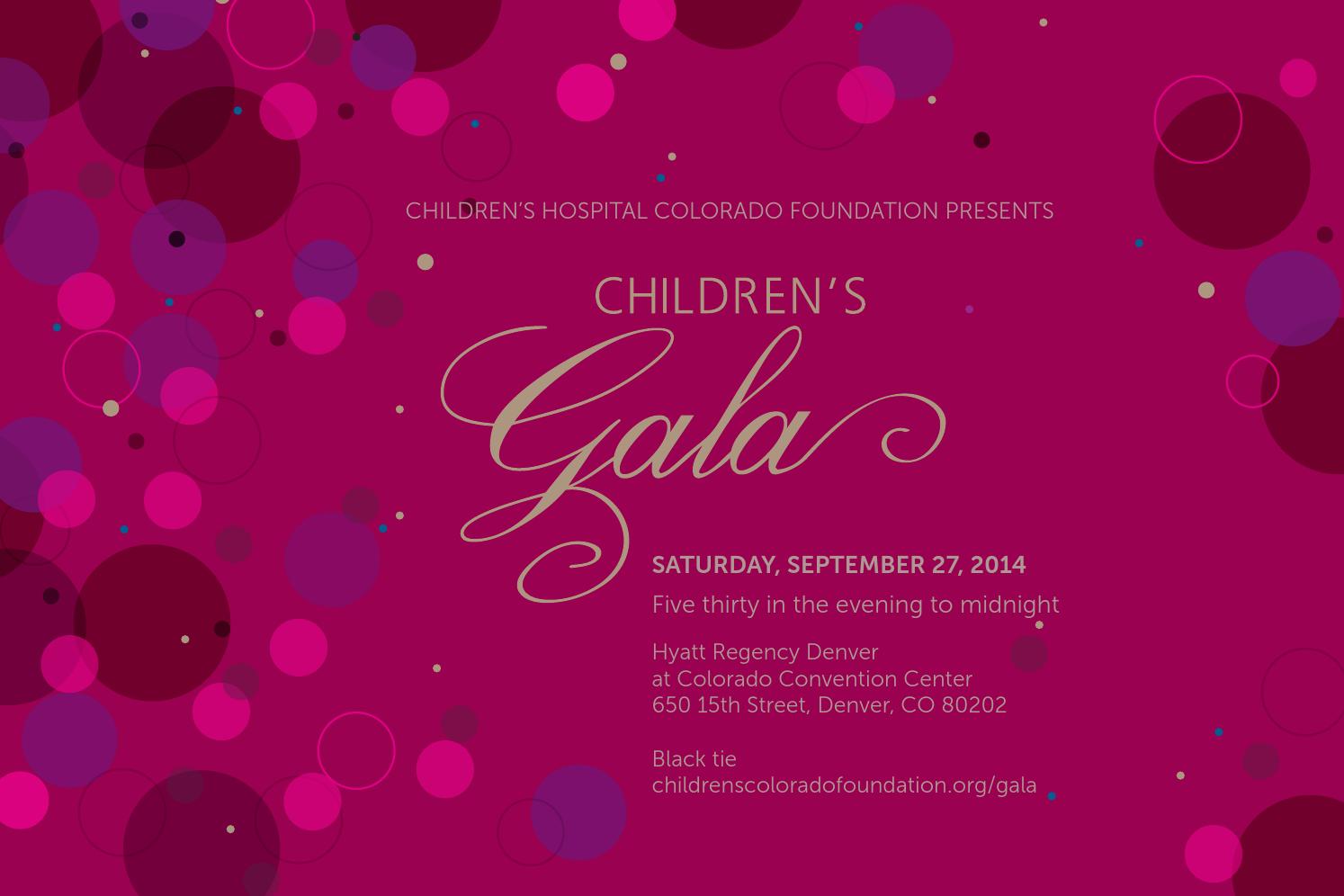 Children's Gala Concierge Guide by Children's Hospital Colorado