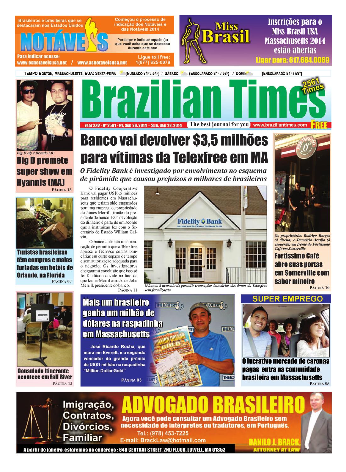 Brazilian Times by The Brazilian Times Newspaper Issuu