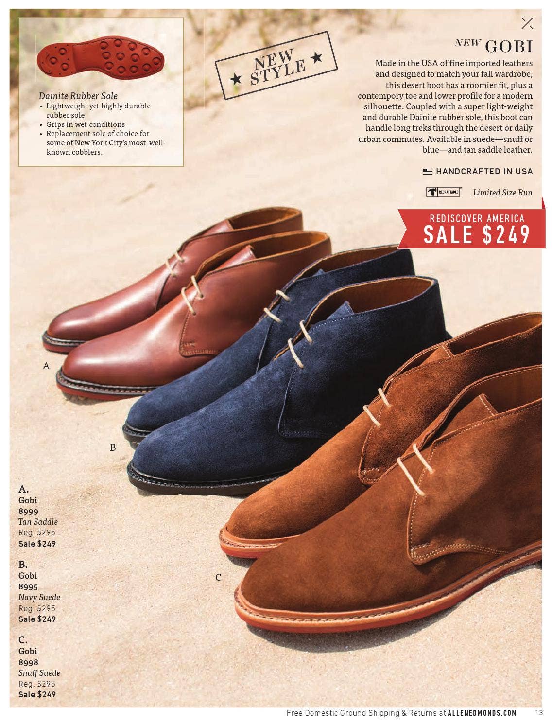 Allen Edmonds 2014 Rediscover America Sale Catalog by Allen Edmonds ...