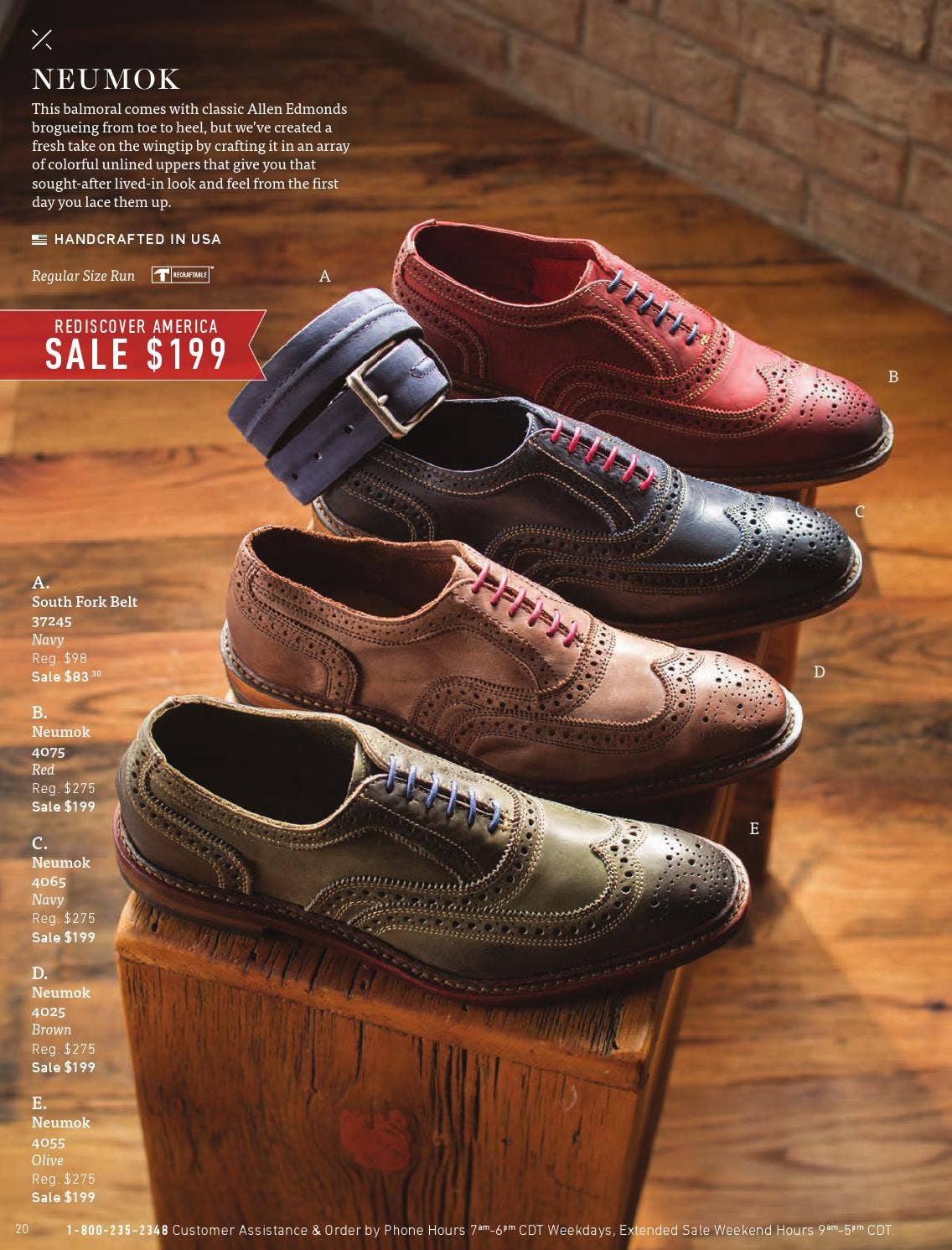 靴 Allen Edmonds marlow 1990s US8.5E Vintage 90s Allen Edmonds Marlow Black Leather Wingtip