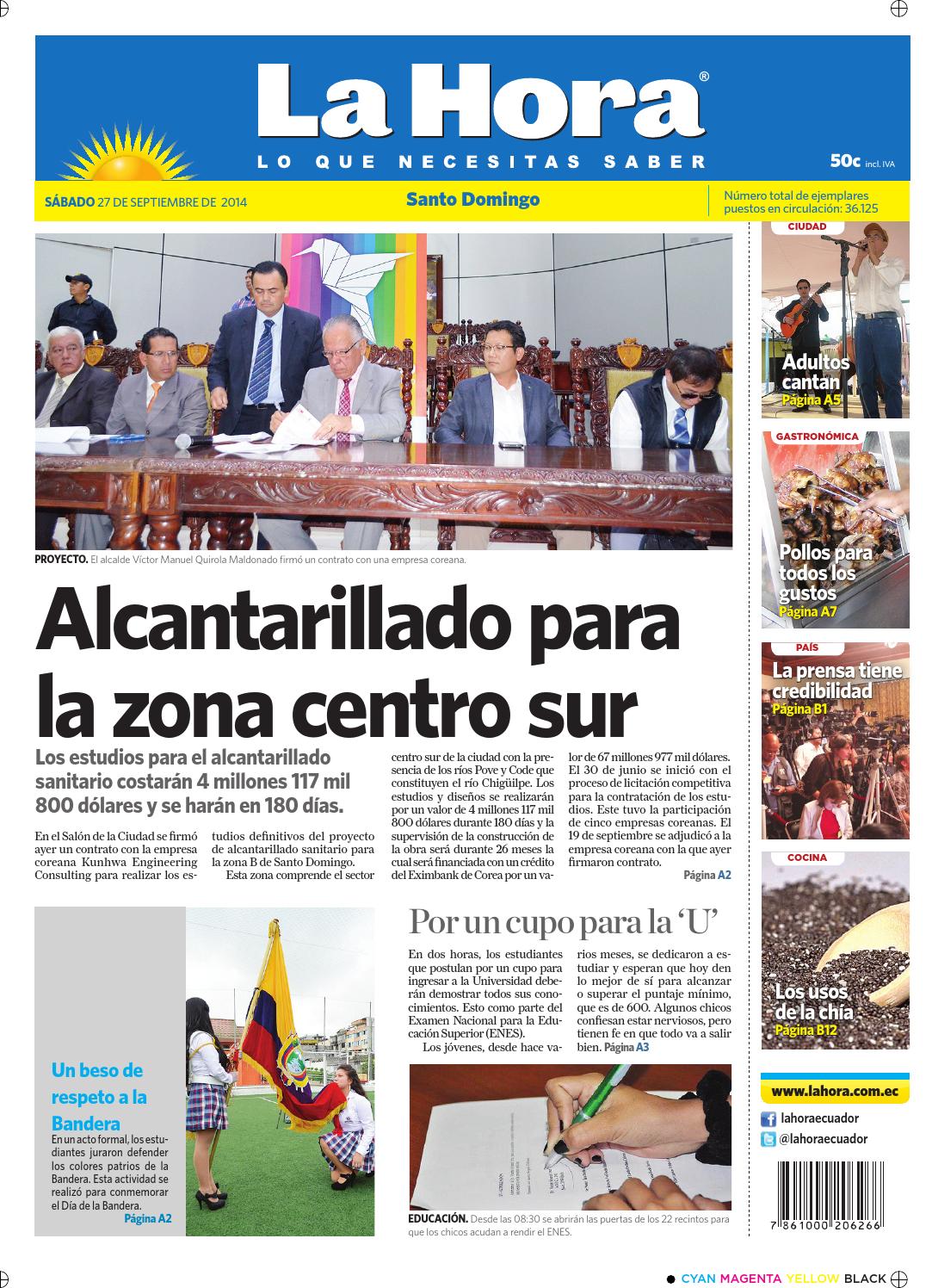 Diario La Hora Santo Domingo 27
