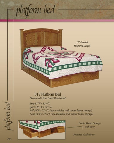 E & G Amish Furniture 2014 印度 Trail 家具目录 / Bedrooms / 第 12 页
