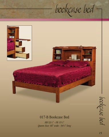 E & G Amish Furniture 2014 印度 Trail 家具目录 / Bedrooms / 第 17 页