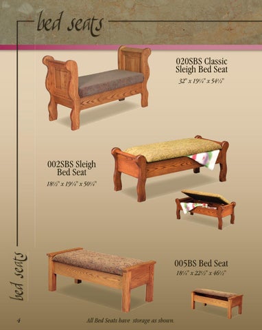 E & G Amish Furniture 2014 印度 Trail 家具目录 / Bedrooms / 第 6 页
