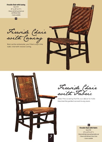 E & G Amish Furniture 2014 Hilltop Hickory 目录 / 乡村 Hickory 家具 / 第 11 页